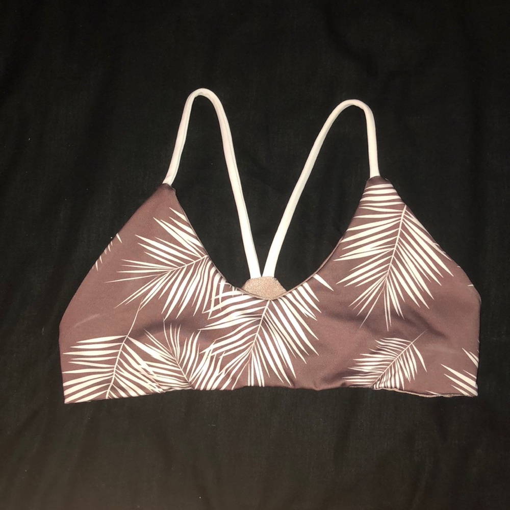 Reversible Lotus Swimwear Bikini Top